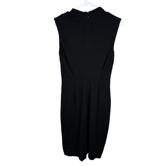Kate Spade Black Sleeveless Gwendolyn Sheath Ponte Dress Size 0 - Picture 8 of 11